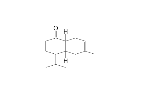 1(2H)-NAPHTHALENONE, 3,4,4A,5,8,8A-HEXAHYDRO-6-METHYL-4-(1-METHYLETHYL