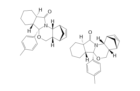 3,6-METHANO-(2A-R*)-(3R*)-(6S*)-(6A-R*)-(8A-S*)-(12A-R*)-(12B-R*)-12B-(4-METHYLPHENYL)-DECAHYDRO-ISOINDOLO-[2,1-A]-PERHYDRO-[3,1]-BENZOXAZIN-8-ONE