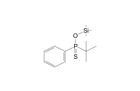 Thiophosphinic acid, (phenyl)(t-butyl)-, trimethylsilyl ester