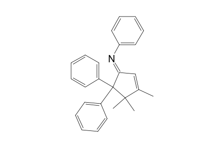 Cyclopentene, 2,3,3-trimethyl-4,4-diphenyl-5-phenylimino-