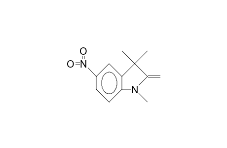 1,3,3-Trimethyl-2-methylene-5-nitro-indoline