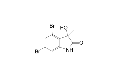4,6-dibromo-3-hydroxy-3-methyl-oxindole