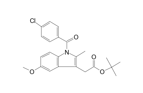 1-(p-Chlorobenzoyl)-5-methoxy-2-methylindole-3-acetic acid, t-butyl ester