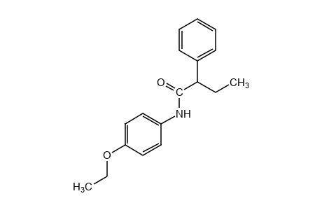 2-phenyl-p-butyrophenetidide