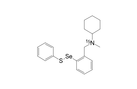 2-[(N-CYCLOHEXYL-N-METHYLAMINO)-METHYL]-BENZENESELENENYL-PHENYL-SULFIDE