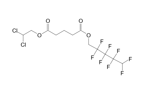 Glutaric acid, 2,2,3,3,4,4,5,5-octafluoropentyl 2,2-dichloroethyl ester