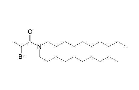 Propanamide, N,N-didecyl-2-bromo-