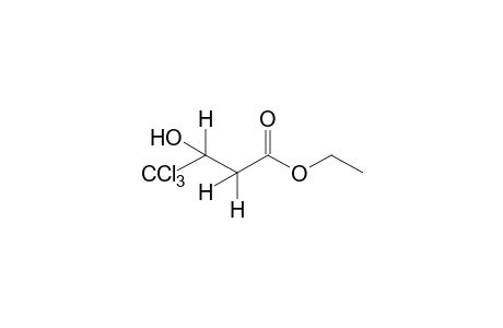 3-hydroxy-4,4,4-trichlorobutyric acid, ethyl ester