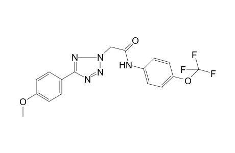 2H-tetrazole-2-acetamide, 5-(4-methoxyphenyl)-N-[4-(trifluoromethoxy)phenyl]-