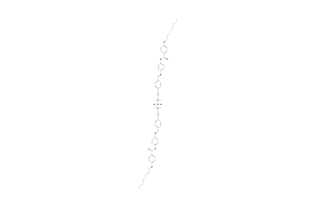 CIS-DICHLORO-BIS-[4-[(4-DIMETHYLPHOSPHINOETHYNYL)-BENZYLIDENEAMINO]-PHENYL-4-OXYCARBONYLBENZOATE]-PLATINUM-II