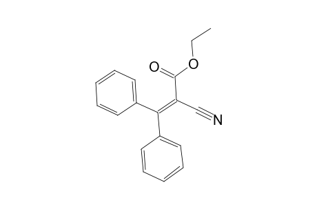 2-cyano-3,3-diphenylacrylic acid, ethyl ester