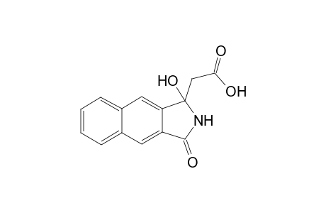 (1-Hydroxy-3-oxo-2,3-dihydro-1H-benzo[f]isoindol-1-yl)-acetic acid