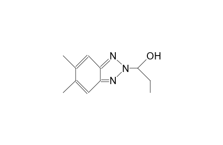 1-(5,6-dimethylbenzotriazol-2-yl)propan-1-ol