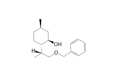 (-)-(1R,3R,4S,8R)-9-Benzyloxy-p-menthan-3-ol