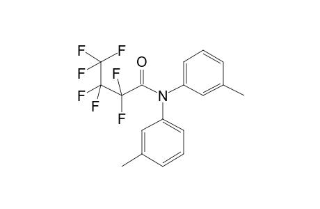 di-m-Tolylamine, N-heptafluorobutyryl-