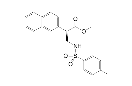 Methyl (R)-3-((4-methylphenyl)sulfonamido)-2-(2-naphthyl)propanoate