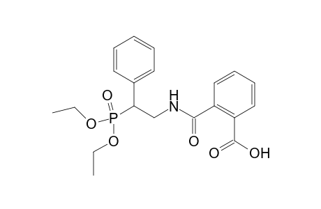 2-[2'-Diethoxyphosphinyl)-2'-(phenyl)ethylcarbamoyl]benzoic acid