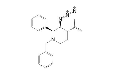 (2S,3S,4S)-3-Azido-N-benzyl-4-isopropenyl-2-phenylpiperidine