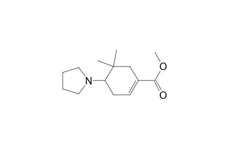 5,5-dimethyl-4-pyrrolidin-1-yl-cyclohexene-1-carboxylic acid methyl ester