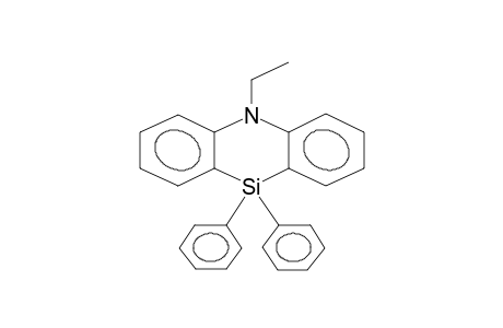 Phenazasiline, 5-ethyl-5,10-dihydro-10,10-diphenyl-