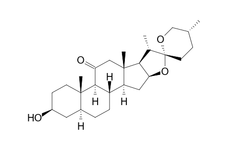 3-B-Hydroxy-5a-spirostan-11-one