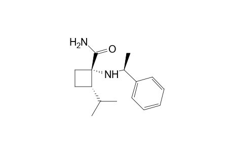 (1S,2S1'S)-1-[(1'-Methylbenzyl)amino]-2-isopropylcyclobutanecarboxamide