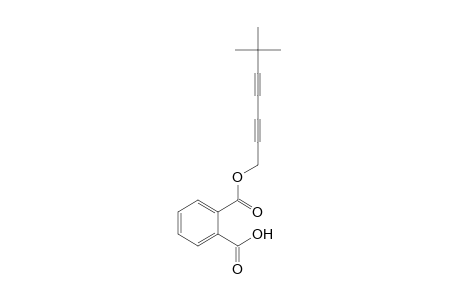 6,6-dimethyl-2,4-heptadiyn-1-ol, phthalate (1:1)