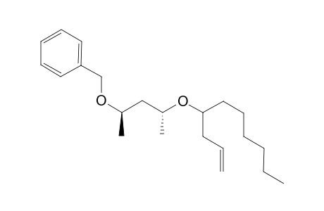 rel-(1'R,3'R)-4-(3'-(Benzyloxy)-1'-methylbutoxy)-1-decene