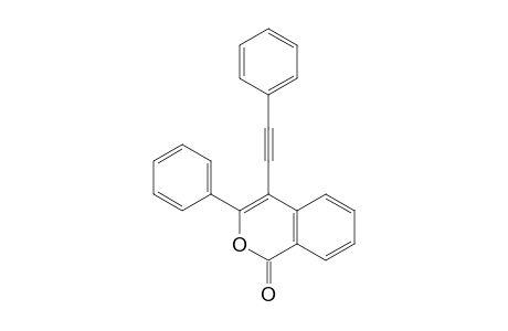 3-Phenyl-4-(2-phenylethynyl)-2-benzopyran-1-one
