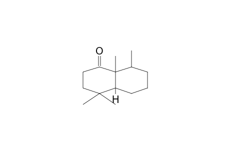 1(2H)-NAPHTHALENONE, OCTAHYDRO-4,4,8,8A-TETRAMETHYL-