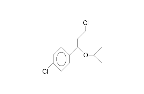 1-chloro-3-(p-chlorophenyl)-3-isopropoxypopane