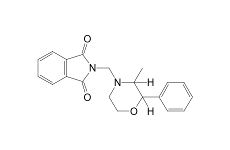 N-[(3-methyl-2-phenylmorpholino)methyl]phthalimide
