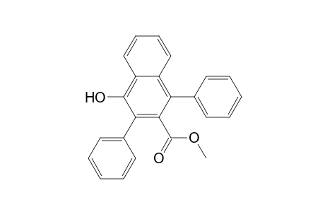 2-Naphthalenecarboxylic acid, 4-hydroxy-1,3-diphenyl-, methyl ester