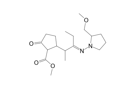 Methyl 2-[2'-(2"-methoxymethylpyrrolidin-1"-ylimino)-1'-methylbutyl]-5-oxocyclopentane-1-carboxylate