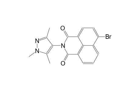1H-benz[de]isoquinoline-1,3(2H)-dione, 6-bromo-2-(1,3,5-trimethyl-1H-pyrazol-4-yl)-
