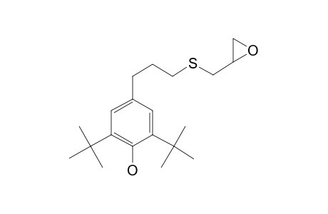 2,6-di-T-Butyl-4-[3-(2,3-epoxypropylthio)propyl]phenol