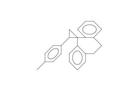 2'-Para-methylphenyl-spiro-[10,11-dihydro-5H-dibenzo-[A,D]-cyclohepten-5,1'-cyclopropan]