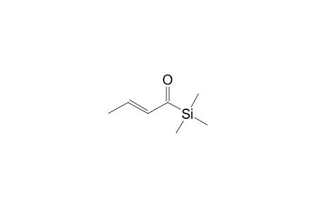 (E)-1-trimethylsilyl-2-buten-1-one