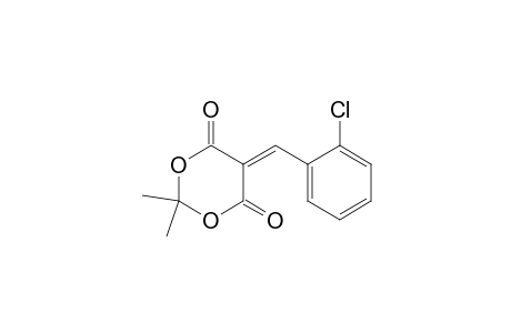 1,3-Dioxane-4,6-dione, 5-[(2-chlorophenyl)methylene]-2,2-dimethyl-