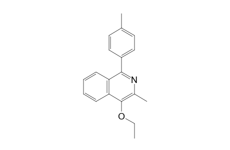 4-Ethoxy-3-methyl-1-(4-methylphenyl)isoquinoline