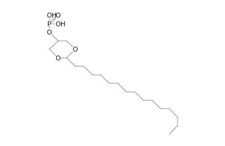 trans-2-Pentadecyl-1,3-dioxane-4-phosphoric-acid