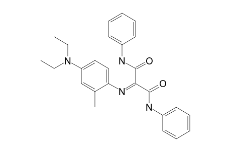 Propanediamide, 2-[[4-(diethylamino)-2-methylphenyl]imino]-N1,N3-diphenyl-