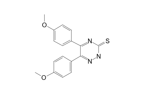 2,3-Dihydro-5,6-di-[p-methoxyphenyl]-3-thio-1,2,4-triazine