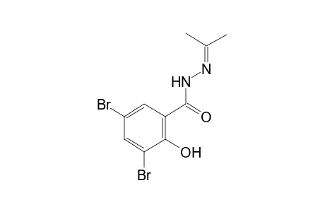 3,5-dibromosalicylic acid, isopropylidenehydrazide