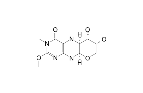 (3R,4S,4AS,10AR)-3,4,4A,5,6,7,10,10A-OCTAHYDRO-3,4-DIHYDROXY-7-METHYL-8-METHOXY-2H-PYRANO-[3,2-G]-PTERIDIN-6(7H)-ONE