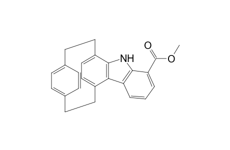 [2]Paracyclo[2]8-methoxycarbonyl(1,4)carbazolophane