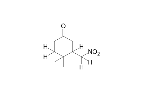 4,4-dimethyl-3-(nitromethyl)cyclohexanone
