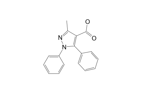 3-Methyl-1,5-diphenyl-1H-pyrazole-4-carboxylic acid