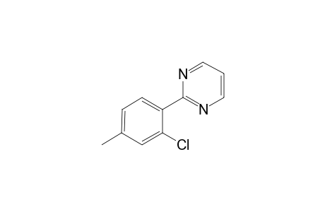 2-(2-Chloro-4-methylphenyl)pyrimidine