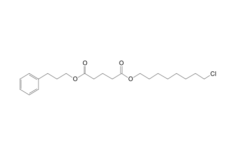 Glutaric acid, 8-chlorooctyl 3-phenylpropyl ester